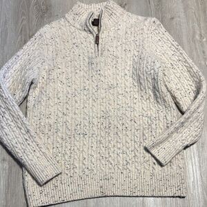 🔥HOST PICK🔥Lachlan Men's Cream Cable Knit Sweater